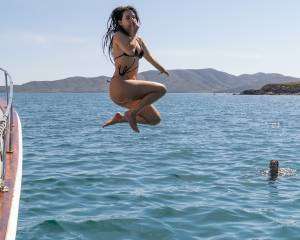 swimming