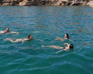 swimming