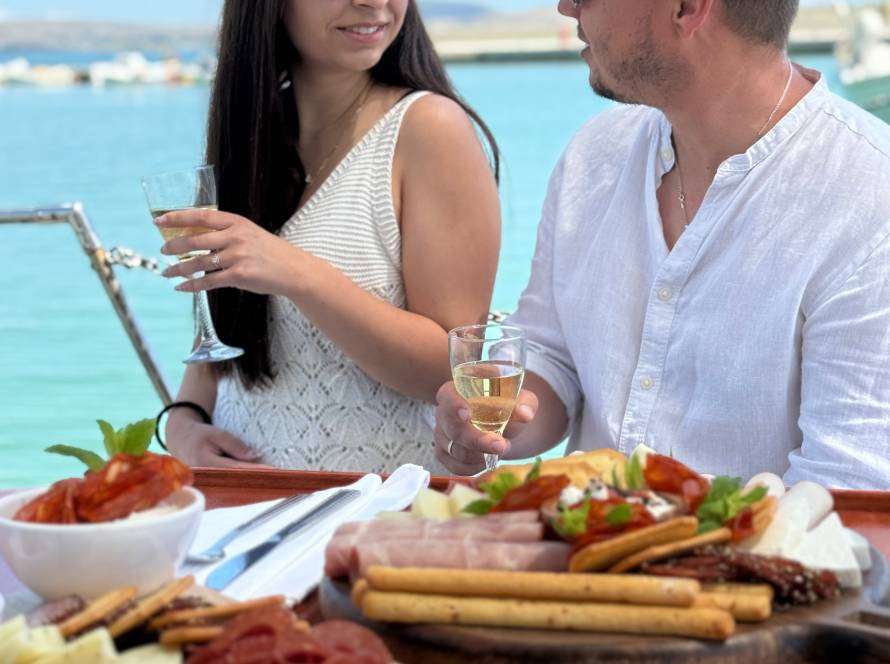 couples on boat